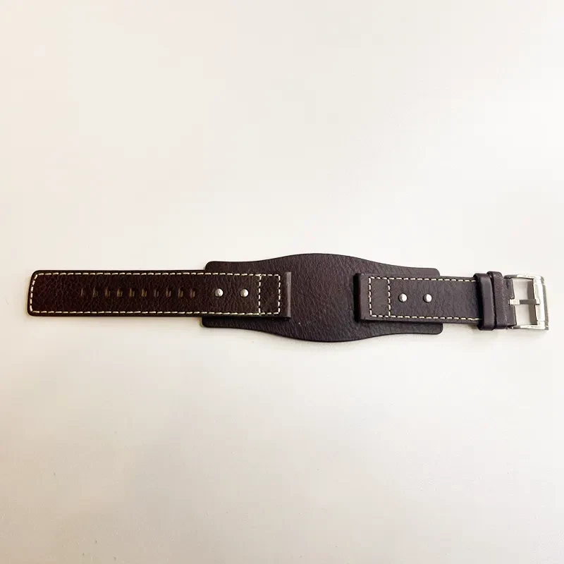 Fossil Big Band 24mm Brown Leather Watch Strap -Craftsmanship
